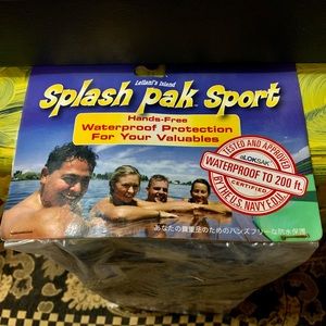 🍀 Splash pak Sport
Hands-Free Waterproof
Protection For Your Valuables🍀#BN2